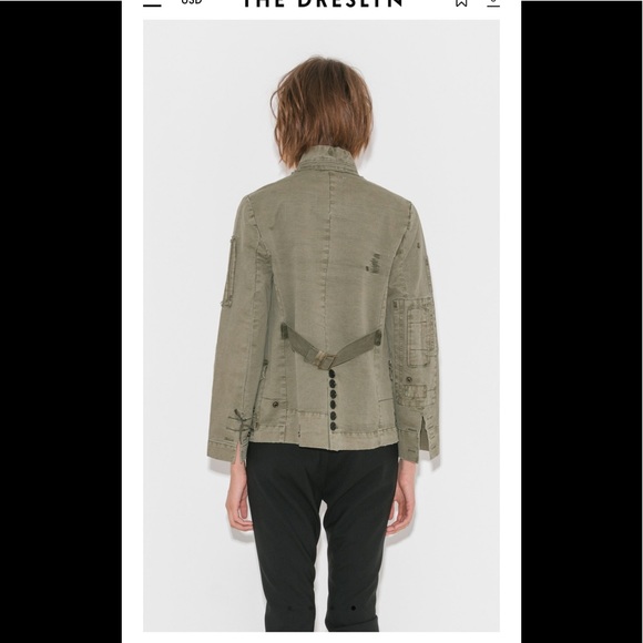 Zadig & Voltaire  Vladimir Military Jacket-NWT - Picture 4 of 16